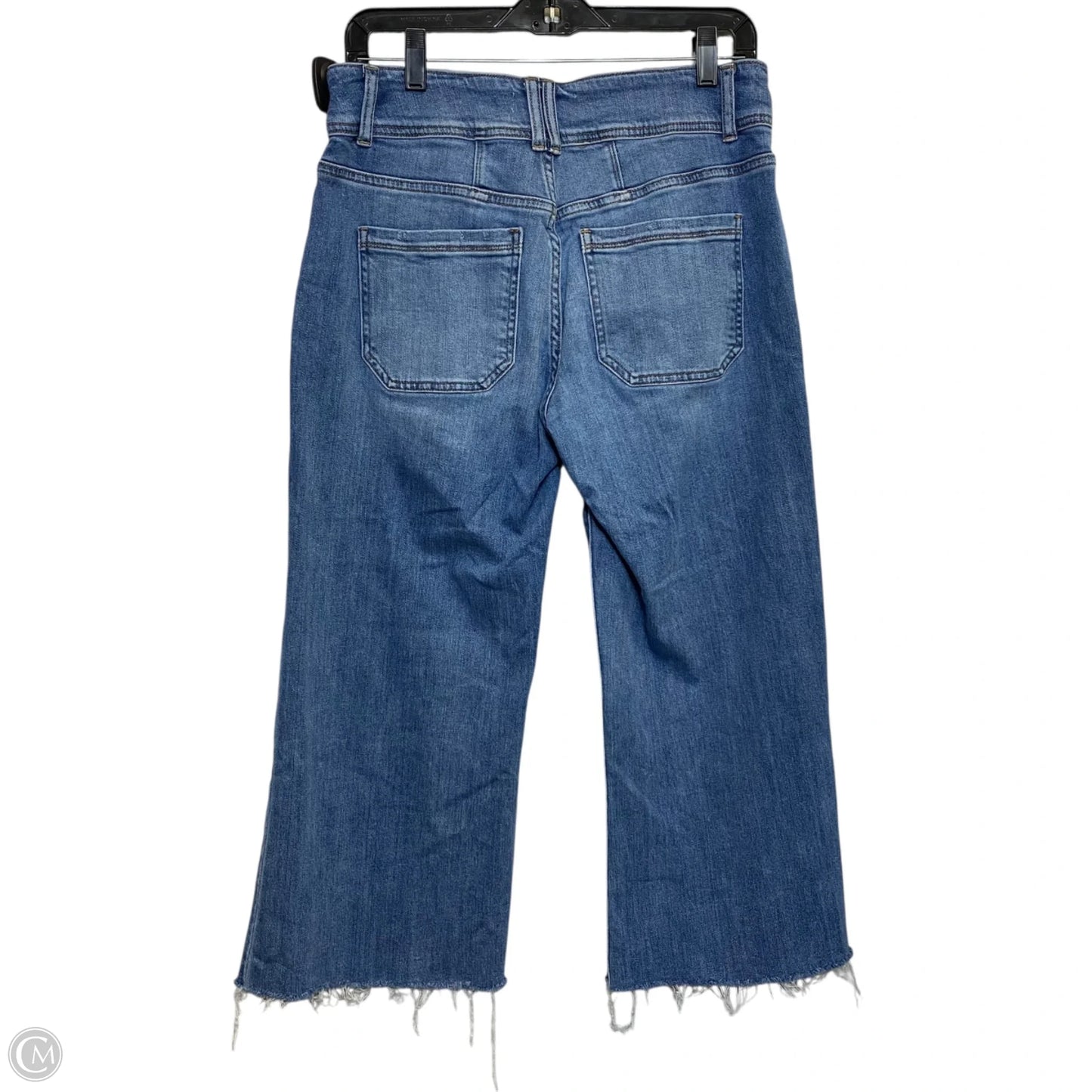 Jeans Cropped By Ceros In Blue Denim, Size: 8