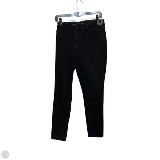 Jeans Skinny By Old Navy In Black Denim, Size: 14