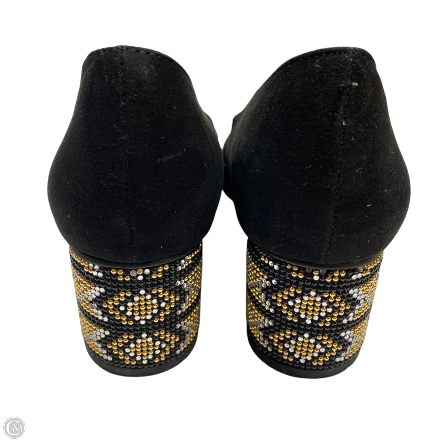 Shoes Heels Kitten By Midnight Velvet In Black, Size: 8
