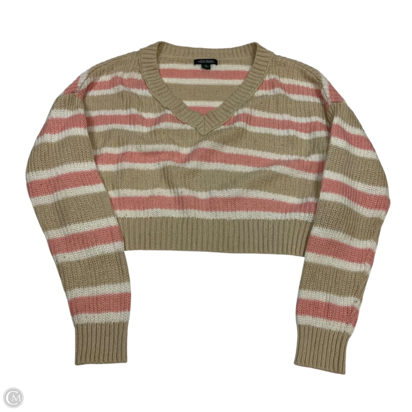 Sweater By Wild Fable In Tan, Size: Xs