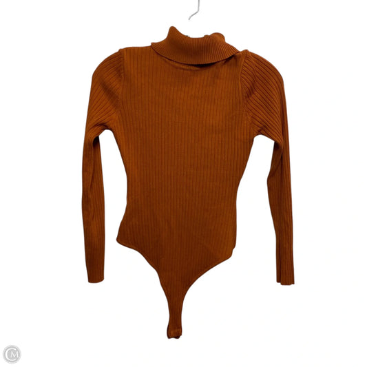 Bodysuit By Fashion Nova In Orange, Size: M