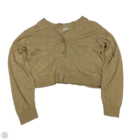 Cardigan By A New Day In Tan, Size: S