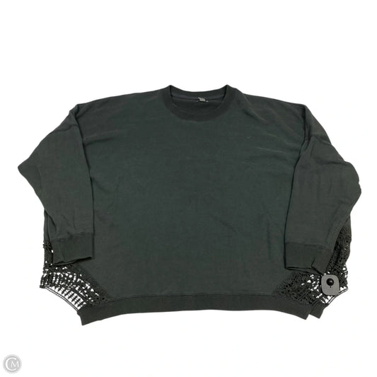 Sweatshirt Crewneck By Aerie In Grey, Size: Xl
