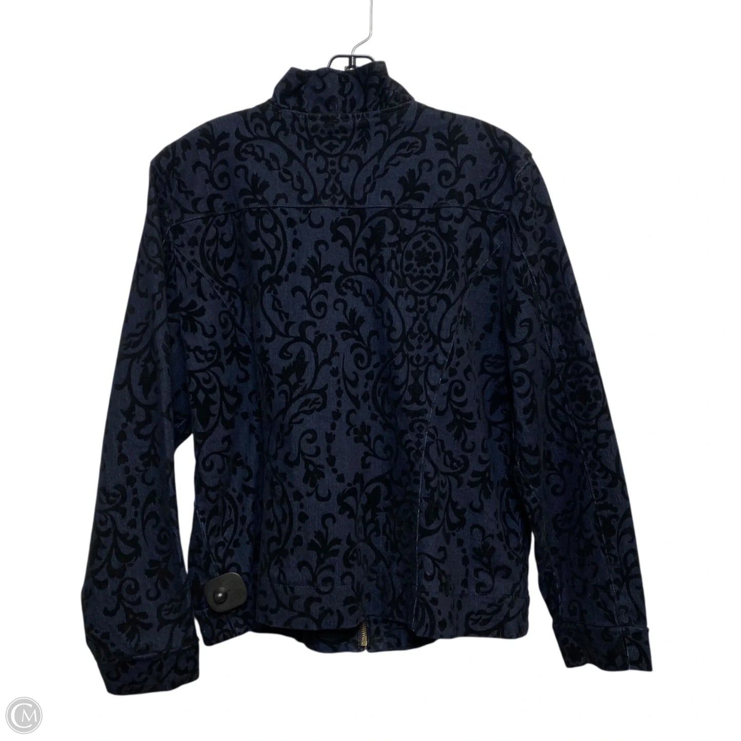 Jacket Denim By Tantrum Blues In Blue Denim, Size: Xxl