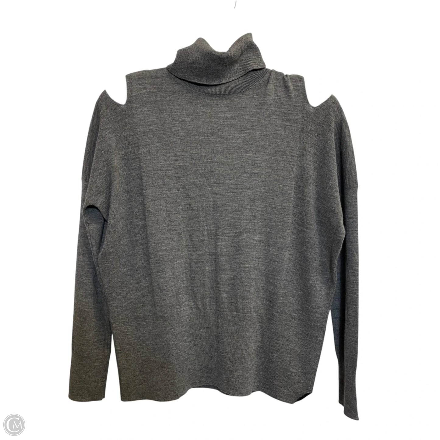 Top Long Sleeve By Vince In Grey, Size: Xs