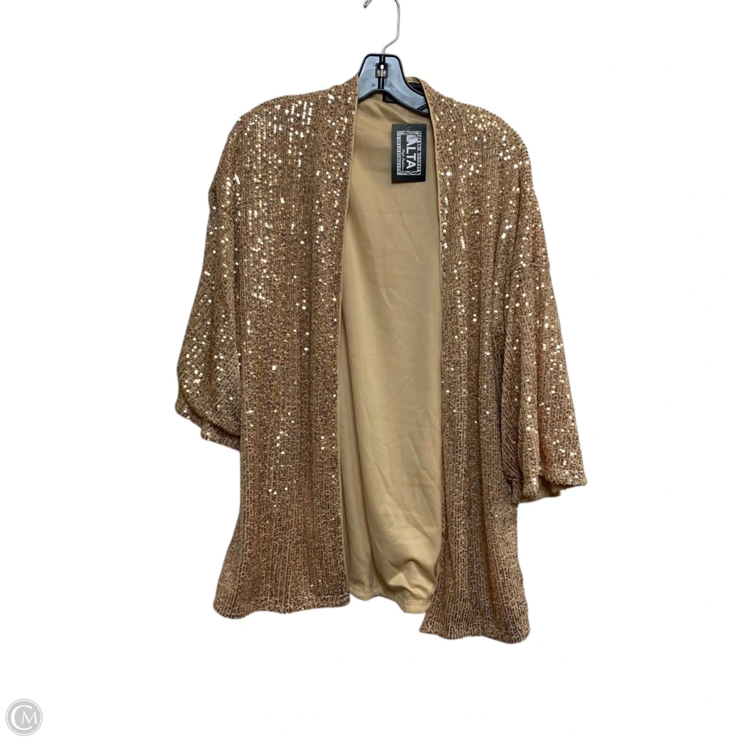 Cardigan By Alta In Gold, Size: Osfm