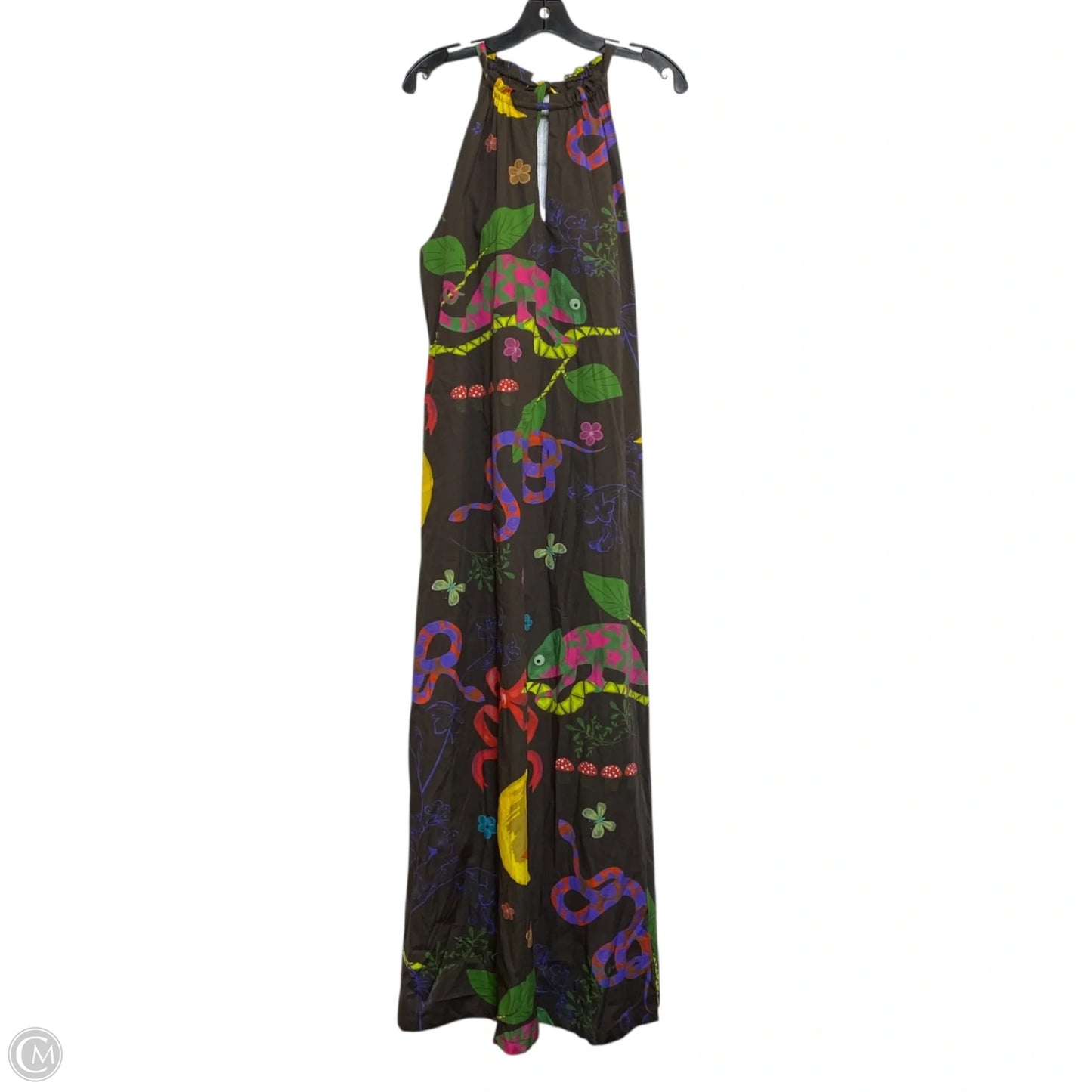 Dress Casual Maxi By Mirto In Brown, Size: L