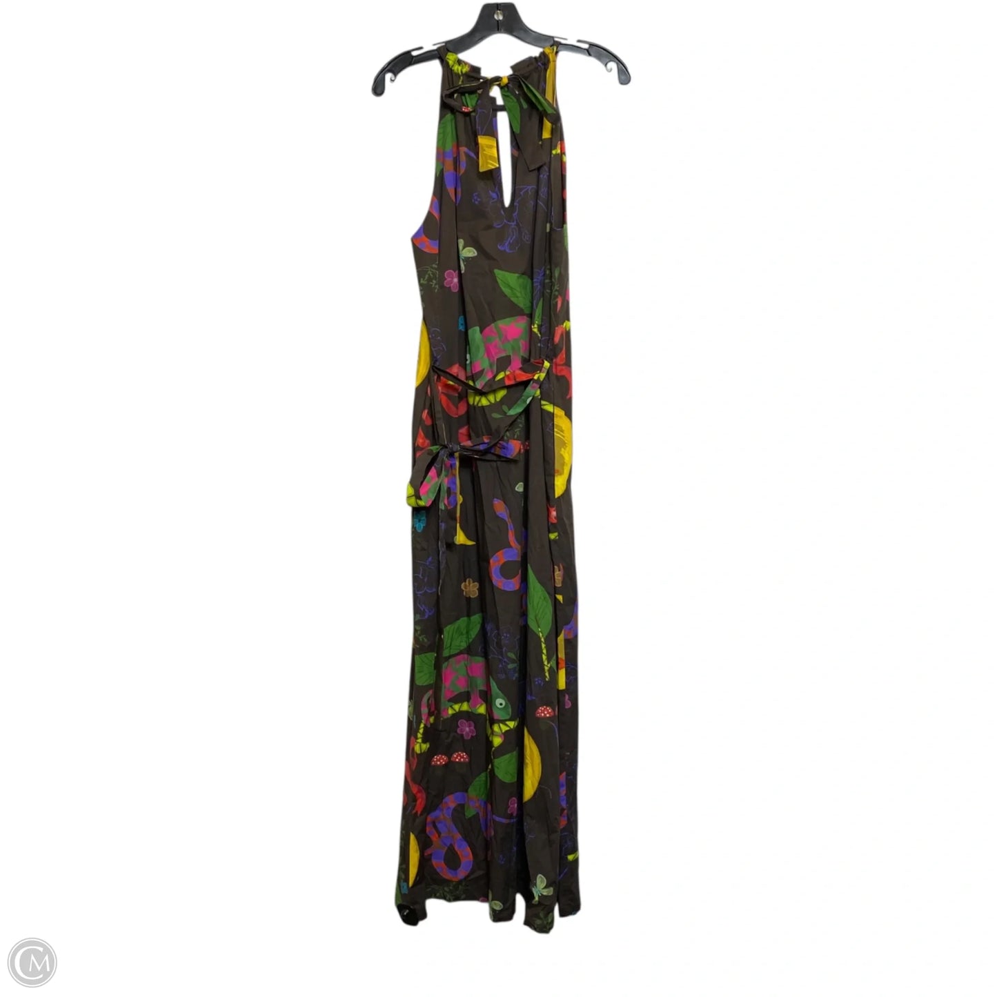 Dress Casual Maxi By Mirto In Brown, Size: L