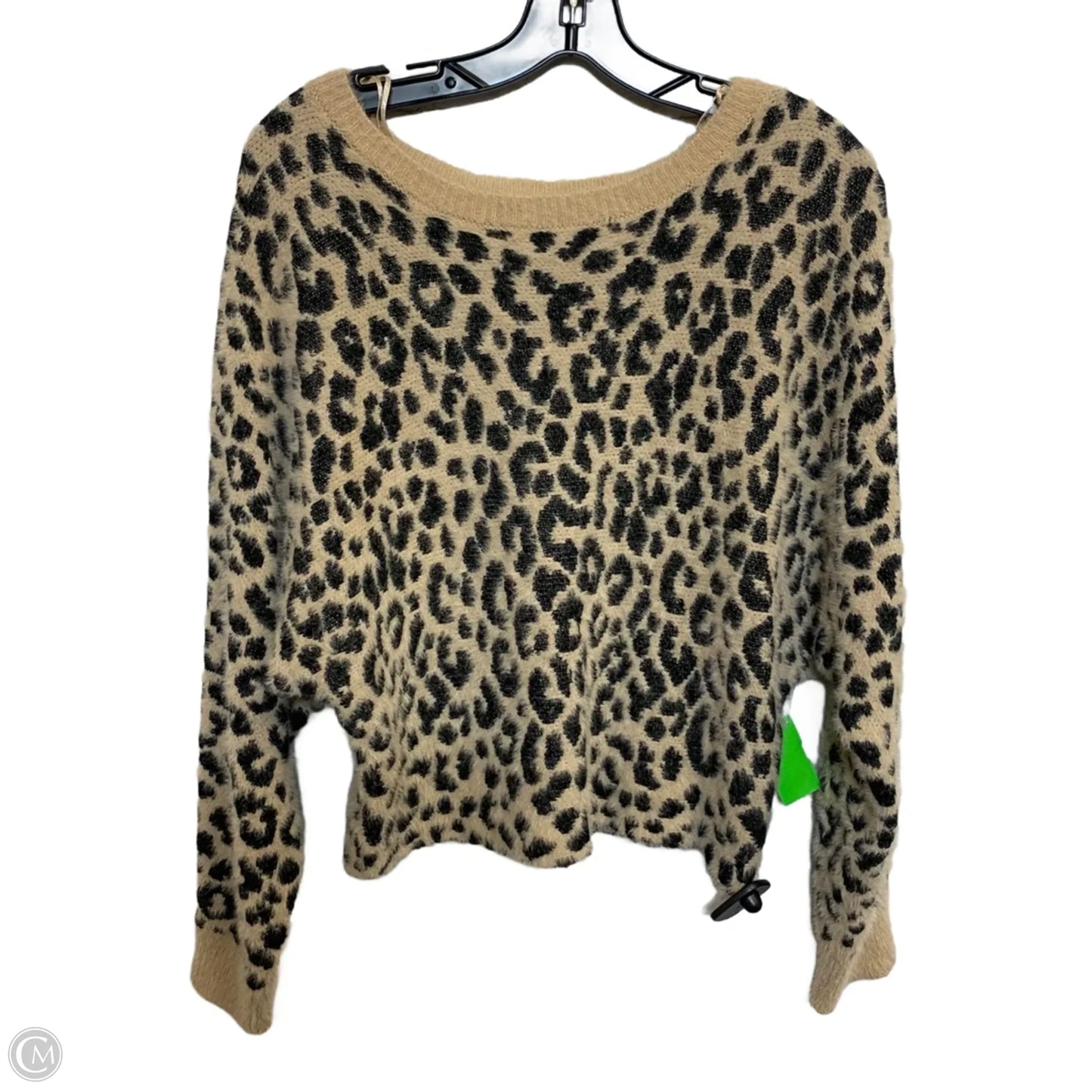 Sweater By Jessica Simpson In Animal Print, Size: M