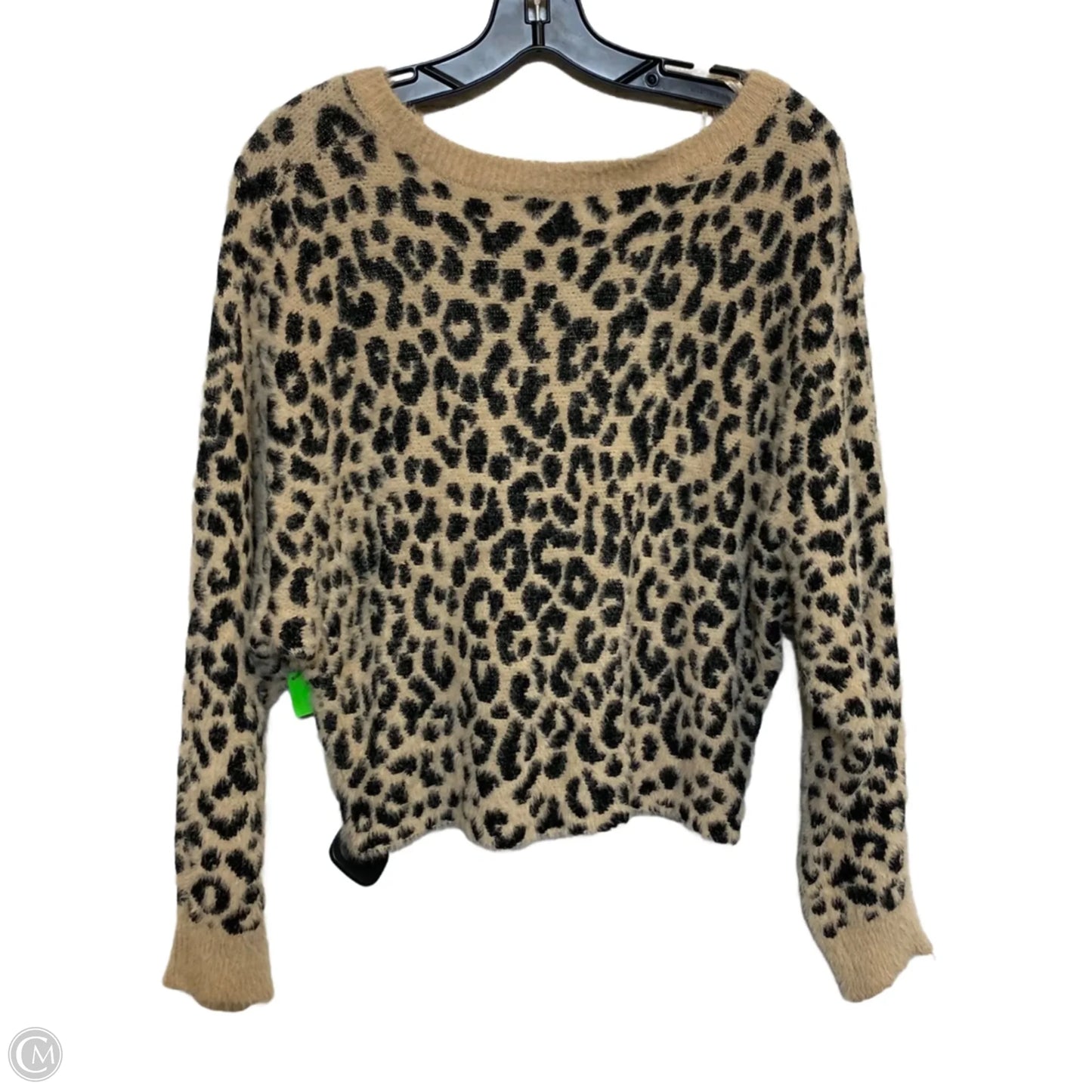 Sweater By Jessica Simpson In Animal Print, Size: M