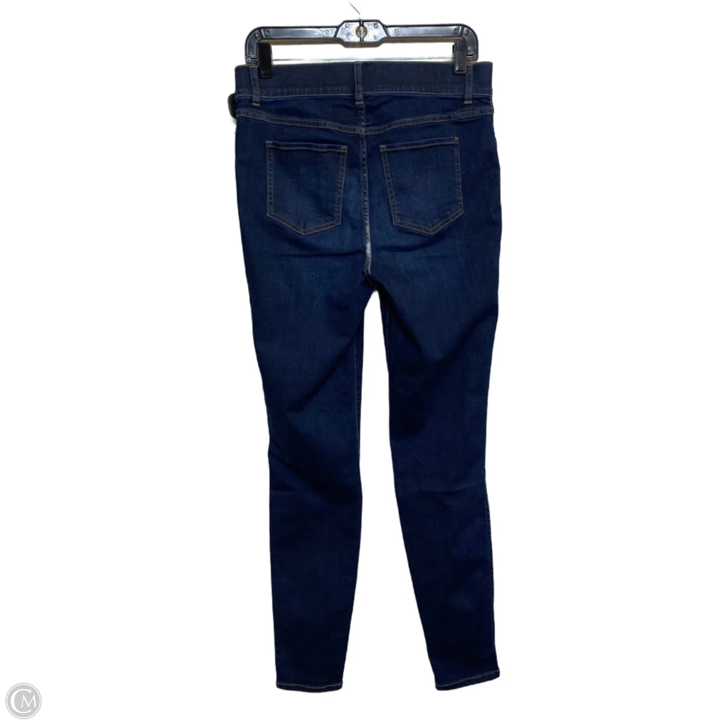 Jeans Jeggings By Spanx In Blue Denim, Size: M