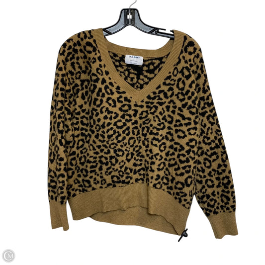 Sweater By Old Navy In Animal Print, Size: M
