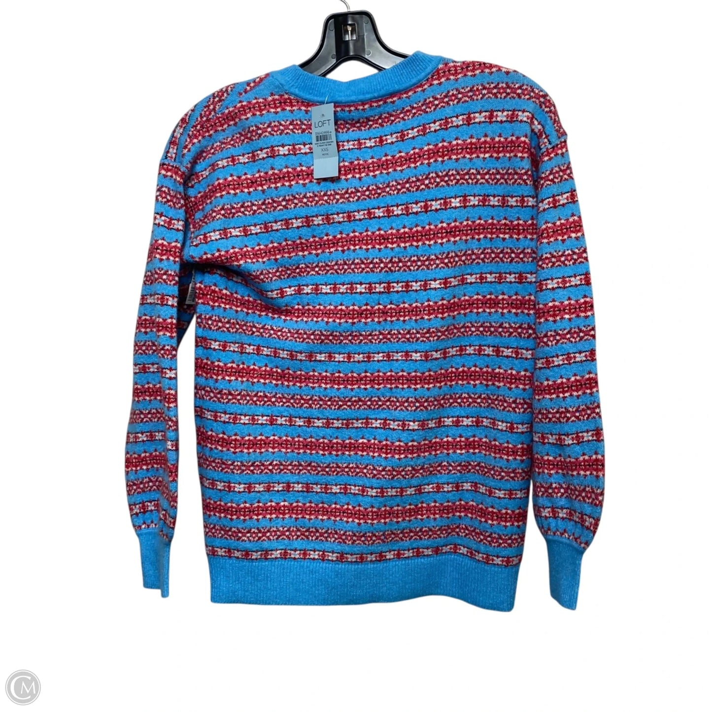Sweater By Loft In Blue, Size: Xxsp