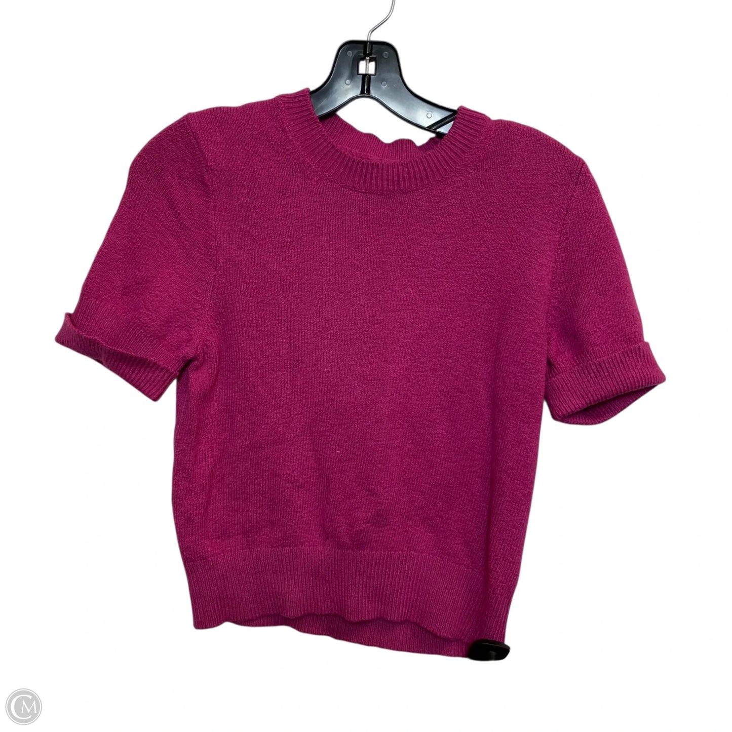 Sweater Short Sleeve By J. Crew In Pink, Size: S