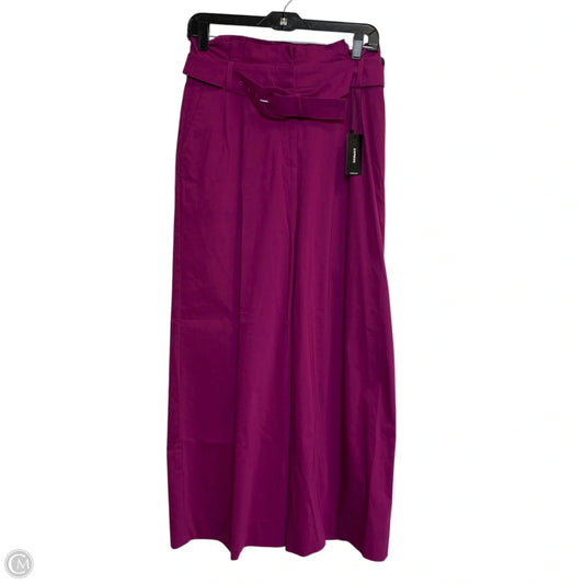 Pants Wide Leg By Express In Purple, Size: 6 Short