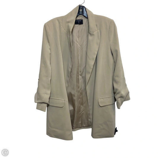 Blazer By Tahari In Tan, Size: Xs