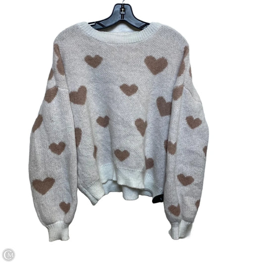 Sweater By Shein In Cream, Size: S