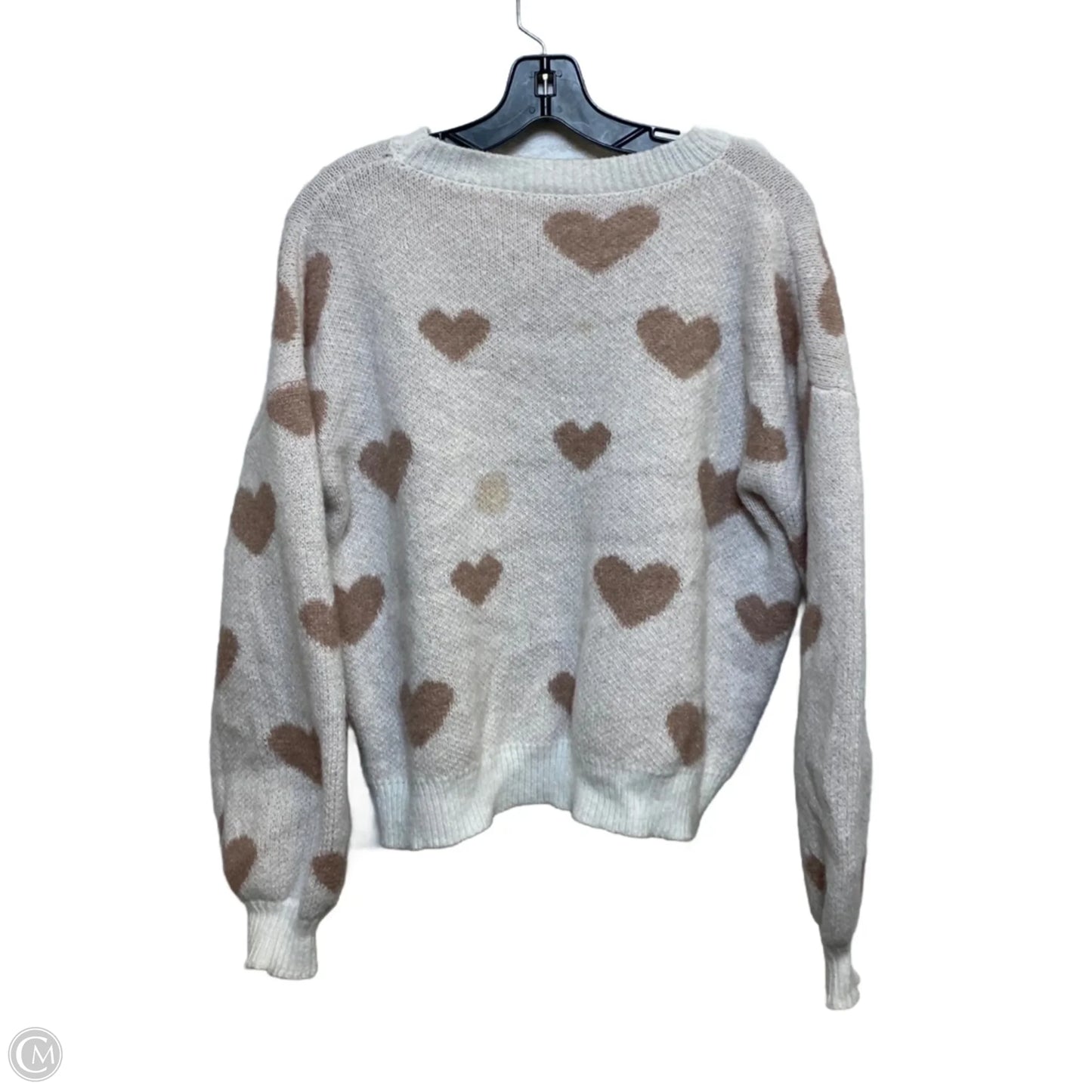Sweater By Shein In Cream, Size: S