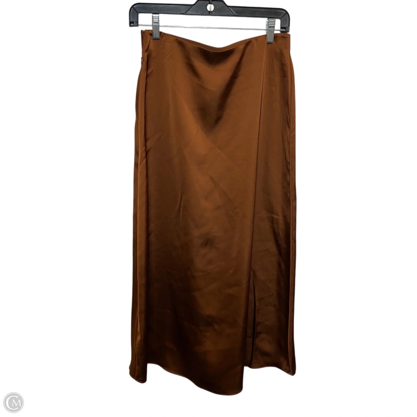 Skirt Midi By French Connection In Brown, Size: S