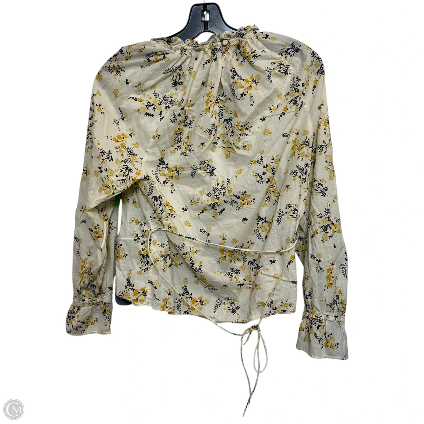 Top Long Sleeve By J. Crew In Cream, Size: M