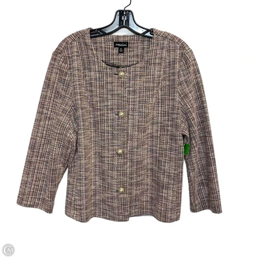 Blazer By Messini In Pink, Size: Xl