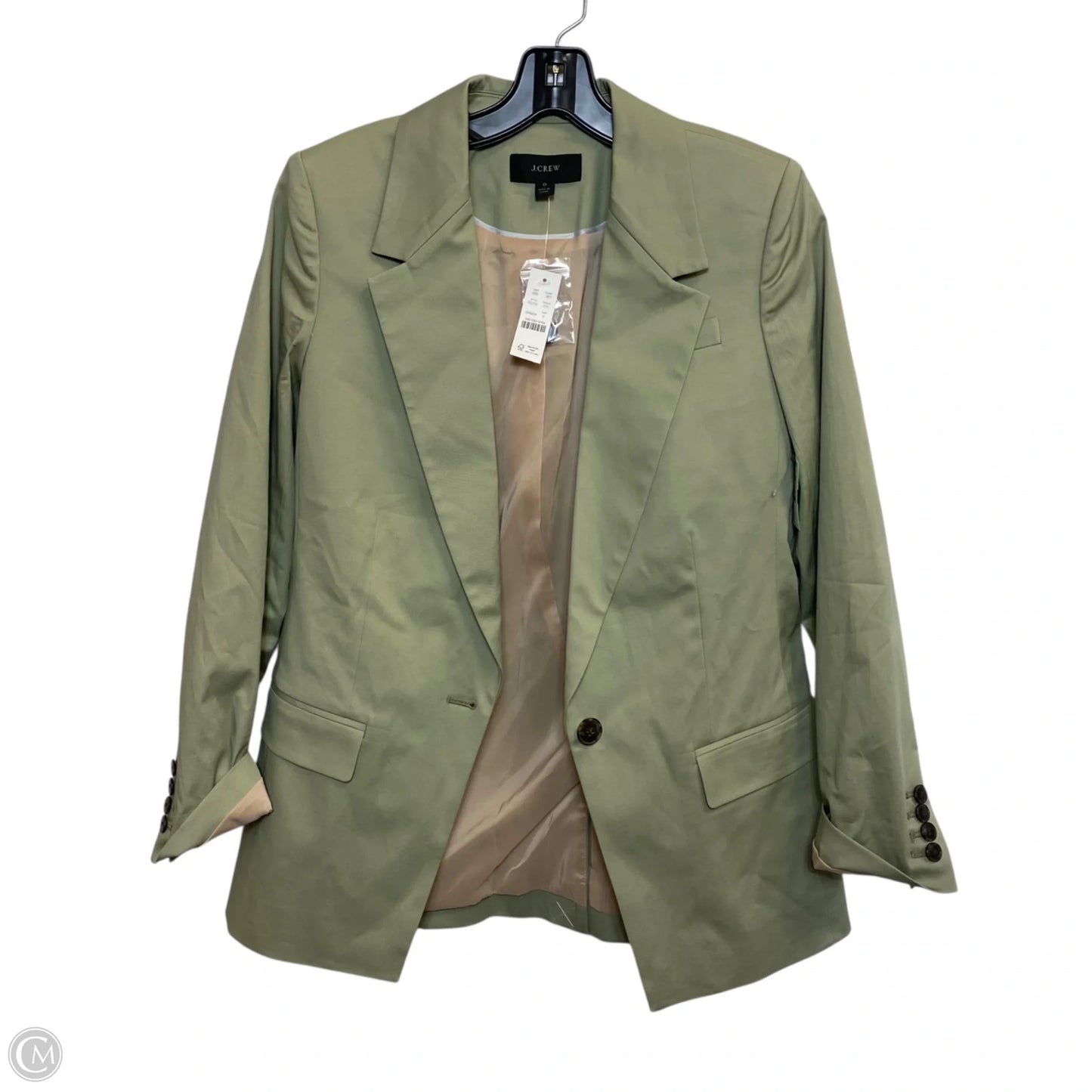 Blazer By J. Crew In Green, Size: Xs