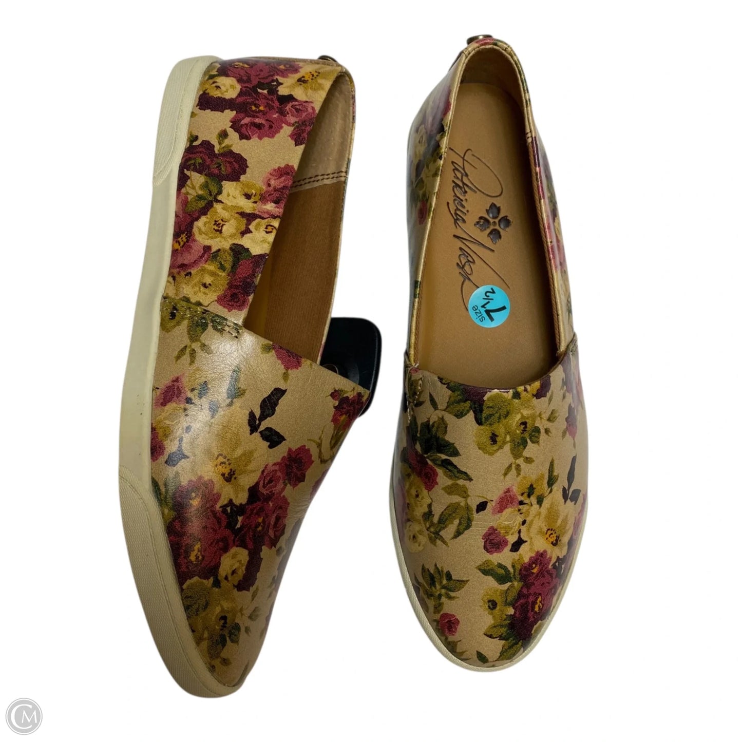 Shoes Designer By Patricia Nash In Brown & Purple, Size: 7.5