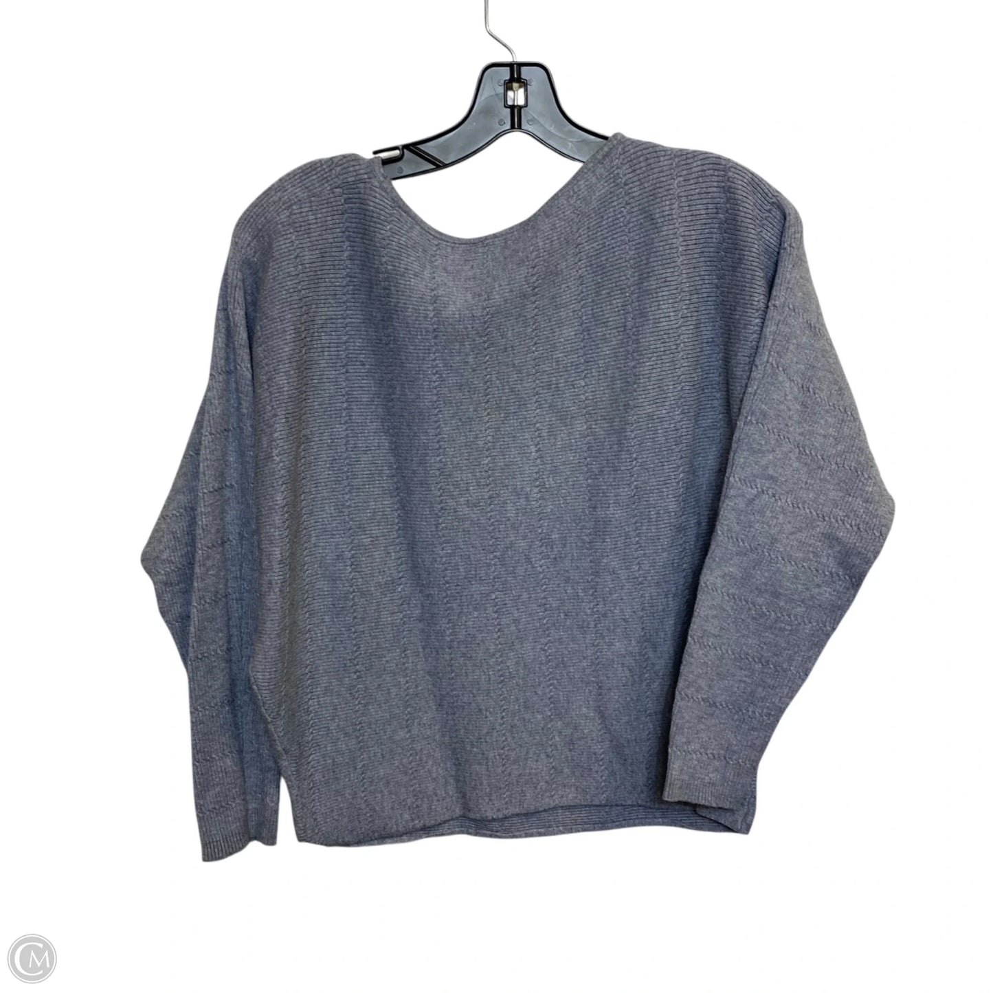 Top Long Sleeve By Cyrus In Blue, Size: M