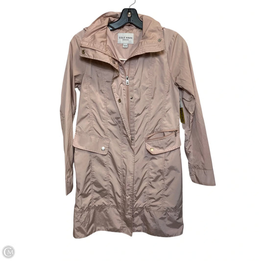 Coat Designer By Cole-haan In Pink, Size: Xs