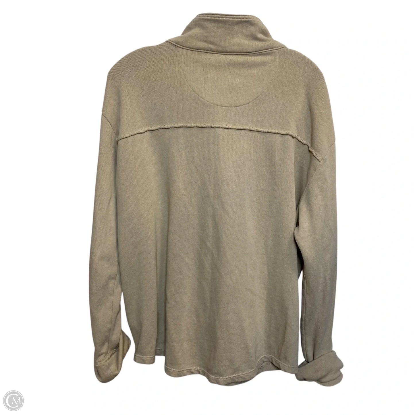 Jacket Shirt By Kensie In Tan, Size: M