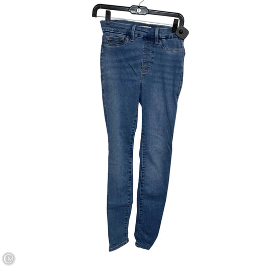 Jeans Designer By Good American In Blue Denim, Size: S