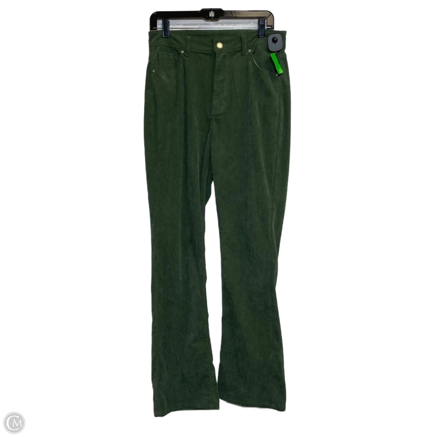 Pants Corduroy By Shein In Green, Size: 8