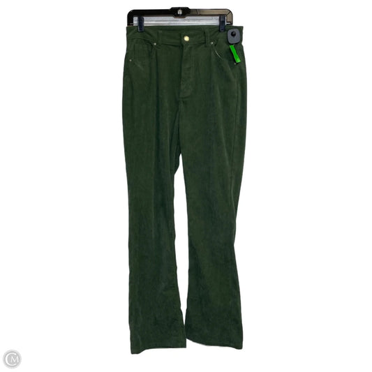 Pants Corduroy By Shein In Green, Size: 8
