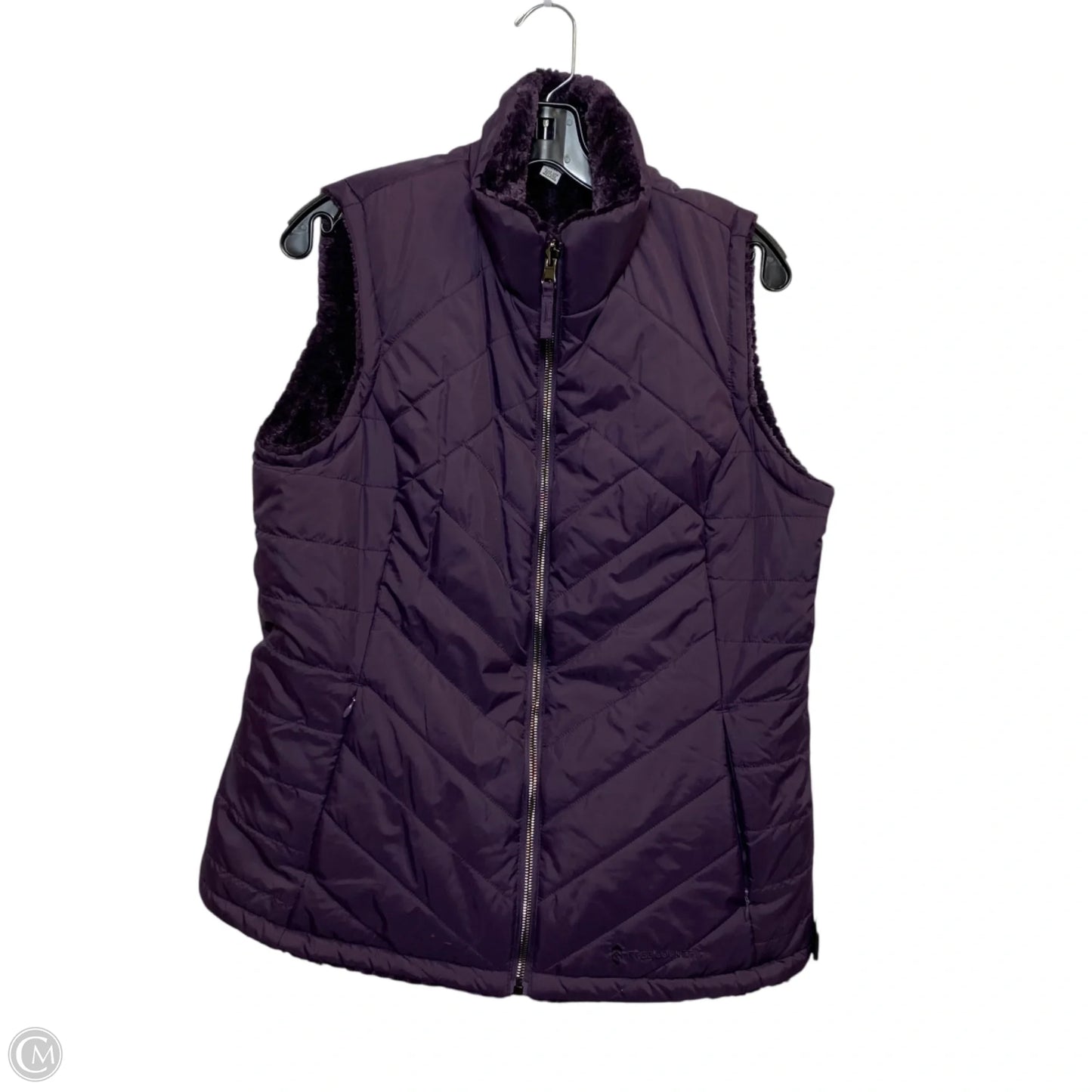 Vest Puffer & Quilted By Cme In Purple, Size: L