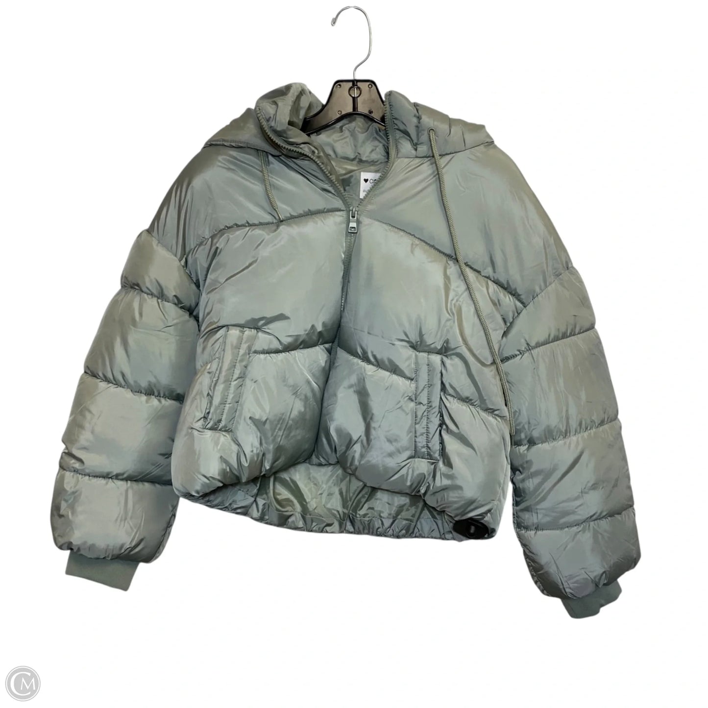 Jacket Puffer & Quilted By Ci Sono In Green, Size: Xl