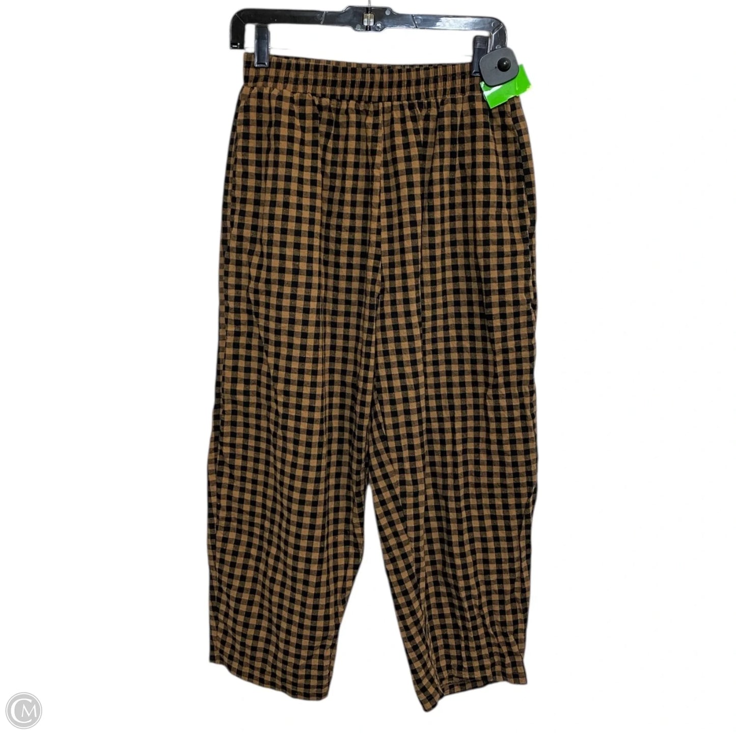Pants Set 2pc By Cmf In Black & Brown, Size: L