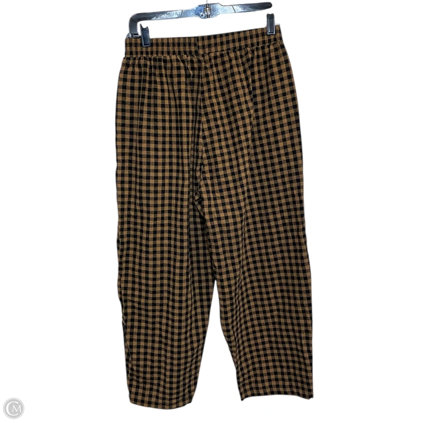 Pants Set 2pc By Cmf In Black & Brown, Size: L