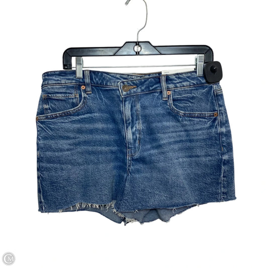 Shorts By American Eagle In Blue Denim, Size: 12