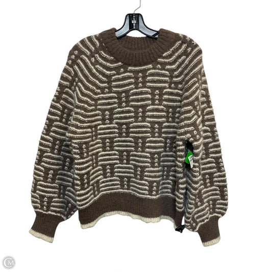Sweater By Vero Moda In Brown, Size: L
