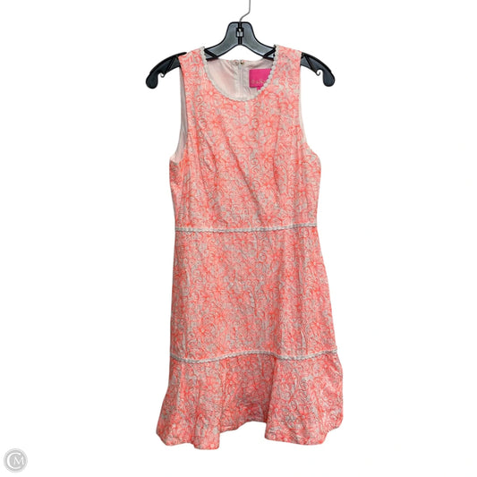 Dress Designer By Lilly Pulitzer In Orange, Size: S