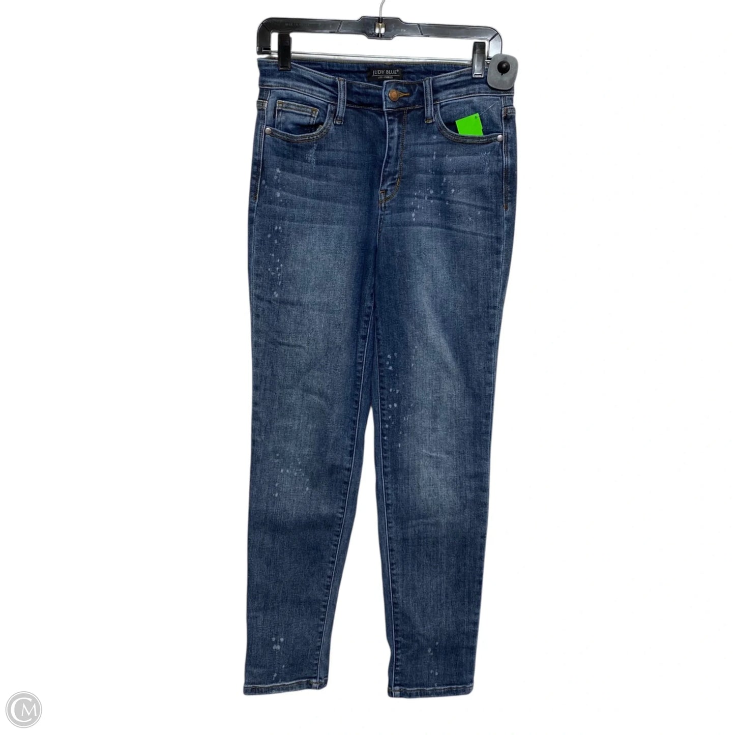 Jeans Skinny By Judy Blue In Blue Denim, Size: 2