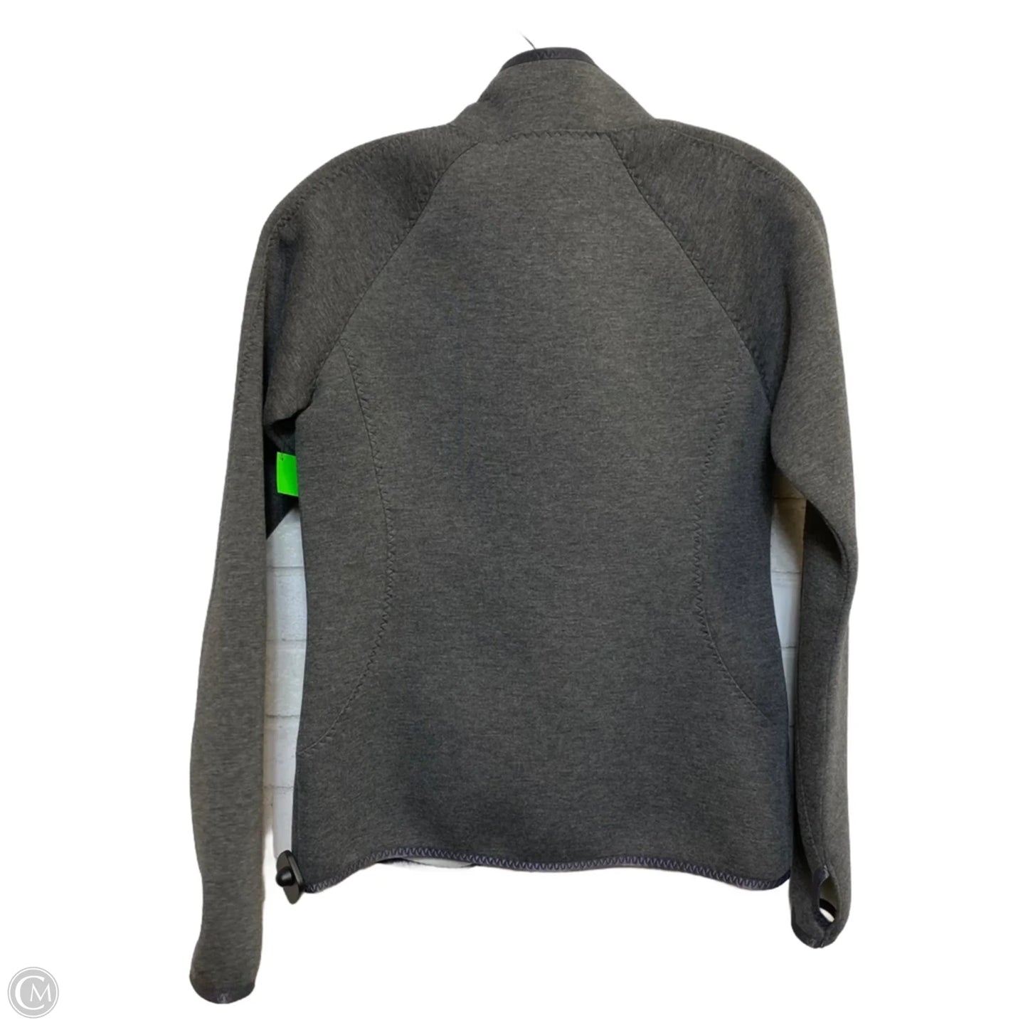 Athletic Jacket By Gapfit In Grey, Size: S