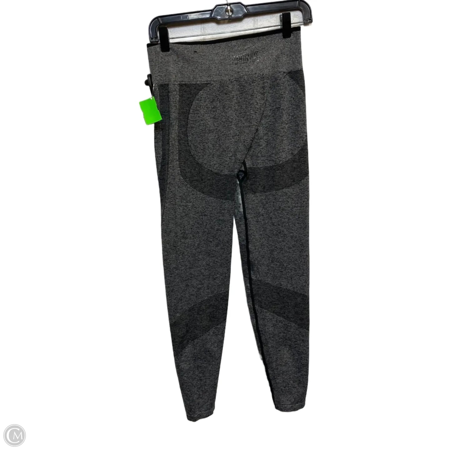 Athletic Leggings By Pink In Grey, Size: M
