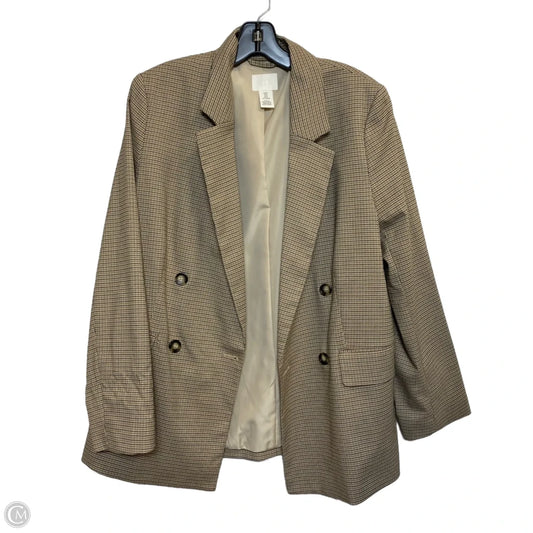 Blazer By H&m In Tan, Size: M