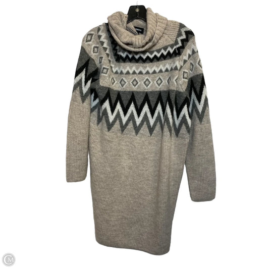 Dress Sweater By Express In Brown, Size: M