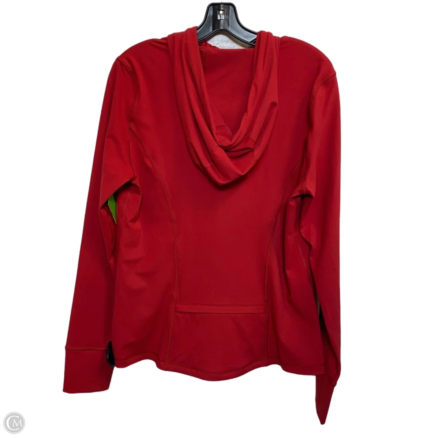 Athletic Jacket By Crz Yoga In Red, Size: Xl