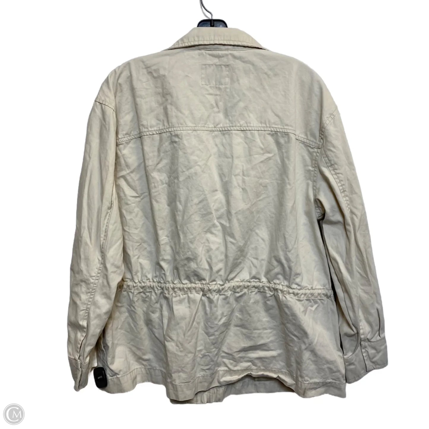 Jacket Utility By Old Navy In Cream, Size: M