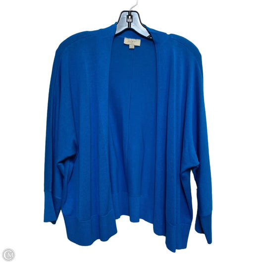 Cardigan By Loft In Blue, Size: Xl
