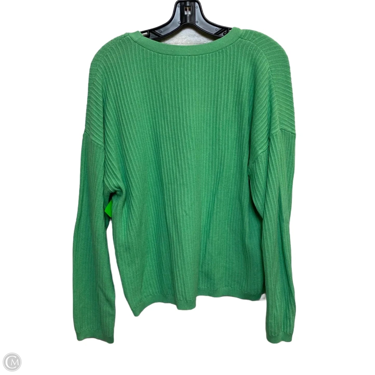 Cardigan By Talbots In Green, Size: Xl