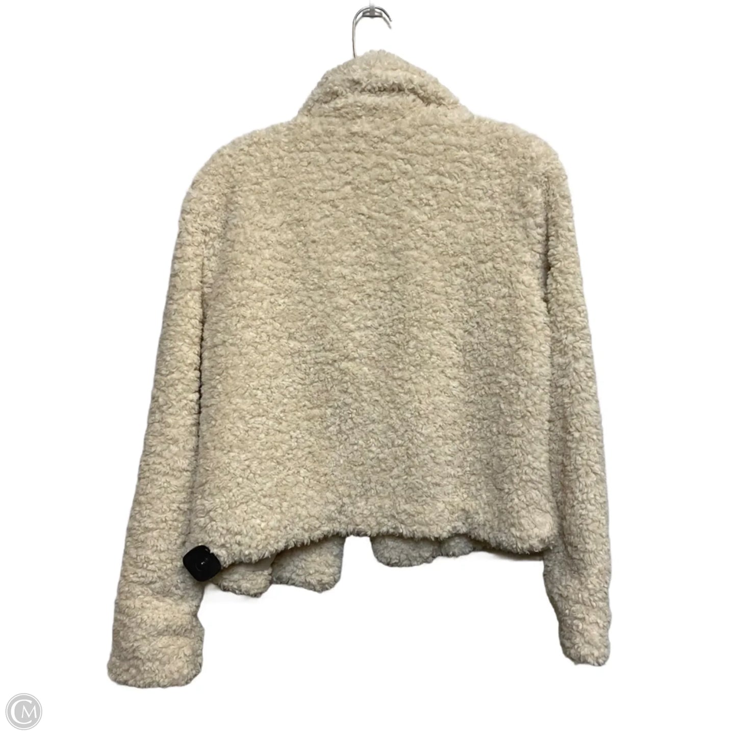 Jacket Faux Fur & Sherpa By Jessica Simpson In Cream, Size: S